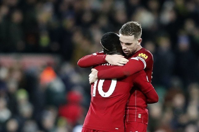 Sadio Mane Bertemu Kapten Jordan Henderson di Liga Arab Saudi