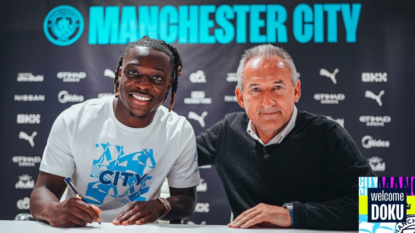 Resmi! Jeremy Doku Gabung ke Man City