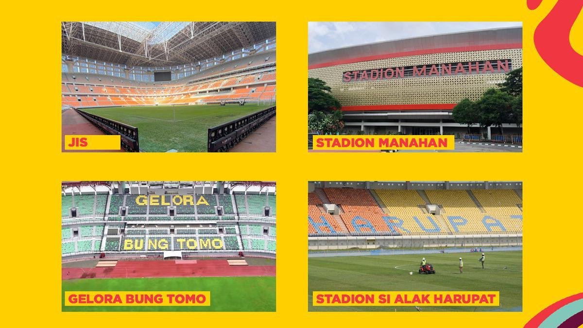 Empat Stadion Utama Diambil Alih FIFA Jelang Piala Dunia U-17