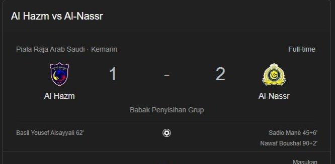 Al Hazem vs Al Nassr, Kemenangan Dramatis Stefano Pioli Tanpa Cristiano Ronaldo Al Hazem vs Al Nassr, Kemenangan Dramatis Stefano Pioli Tanpa Cristiano Ronaldo