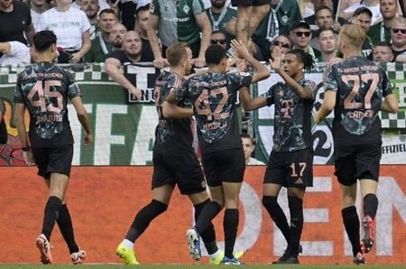 Bremen vs Bayern: Die Roten Pesta Gol 5-0, Olise Bersinar