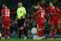 Liverpool Gagal Menang, Everton Paksa Hasil Imbang di Menit Akhir