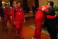 Erick Thohir Lepas Timnas Indonesia ke Australia untuk Kualifikasi Piala Dunia 2026