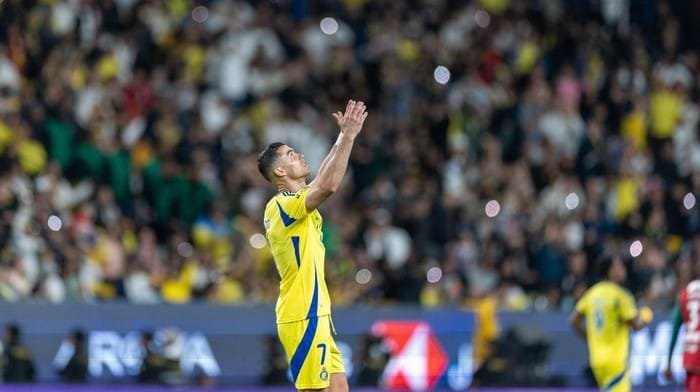 Al Nassr vs Al Shabab Berakhir 2-2, Ronaldo Cetak Gol