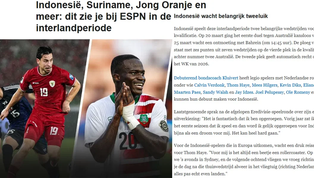 Timnas Indonesia Sulit Lolos ke Piala Dunia 2026