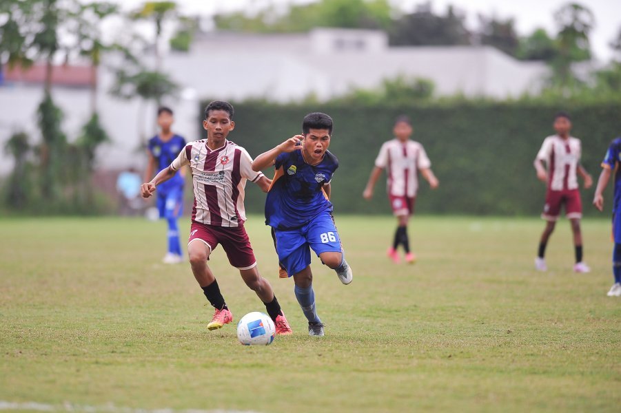 Empat Raksasa Muda Lolos ke Semifinal Piala Soeratin U-13 Nasional 2025