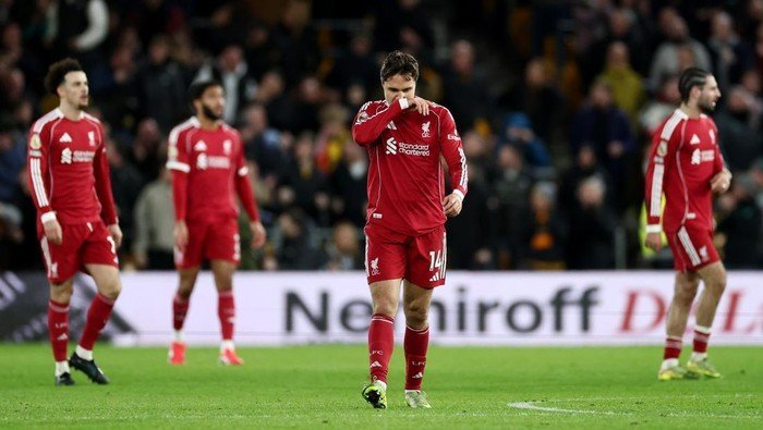 Klasemen Liga Inggris Terbaru: Liverpool Tumbang, Wolves Masih Juru Kunci