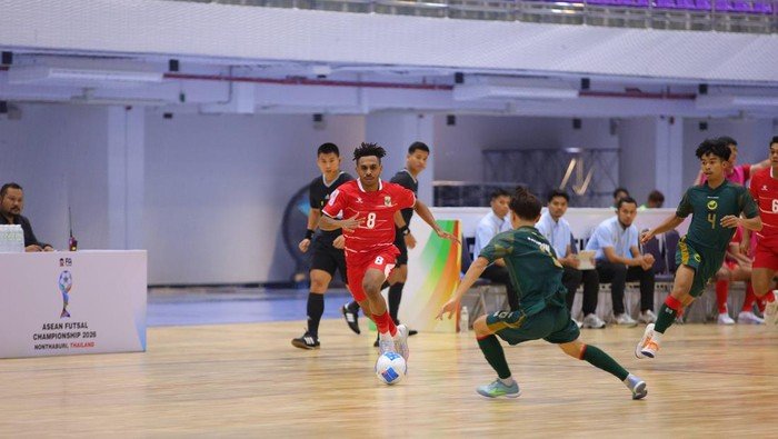 Timnas Futsal Indonesia Puncaki Grup B, Unggul Selisih Gol dari Australia