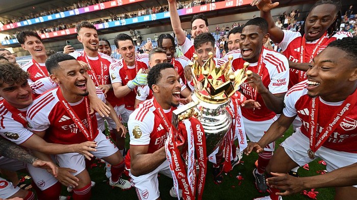 Arsenal Juara Liga Inggris, Delapan Klub Dipastikan Wakili Inggris ke Eropa