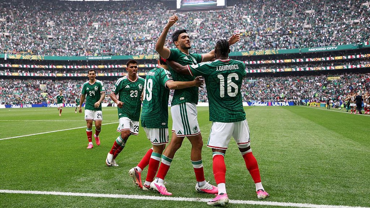 Julian Quinones Cetak Gol Pertama Piala Dunia 2026, Ukir Sejarah Bersama Timnas Meksiko